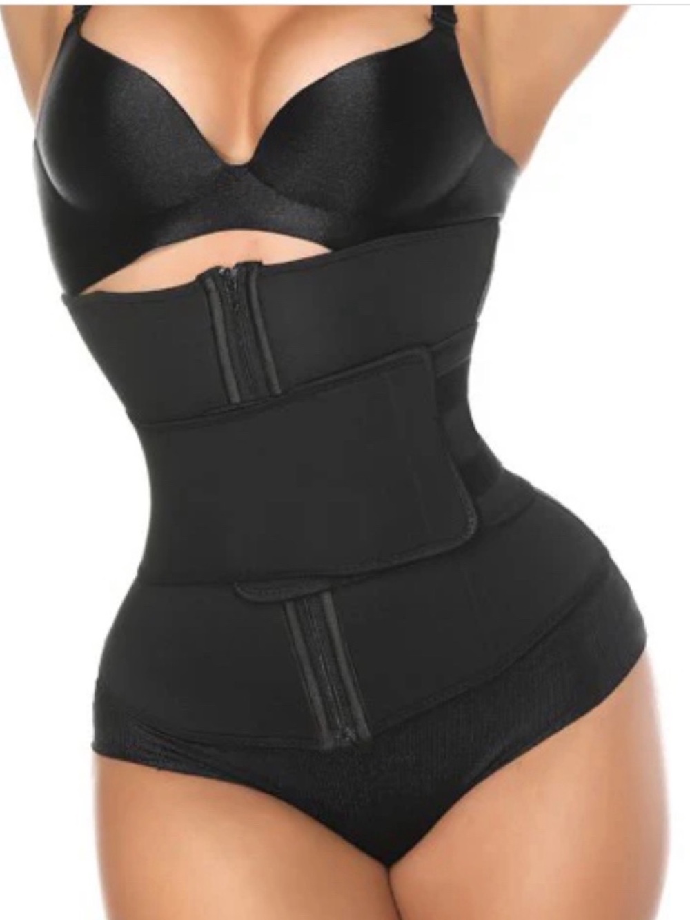 Little Tiny Waist Neoprene Black Waist Trainer Shapewear for Women